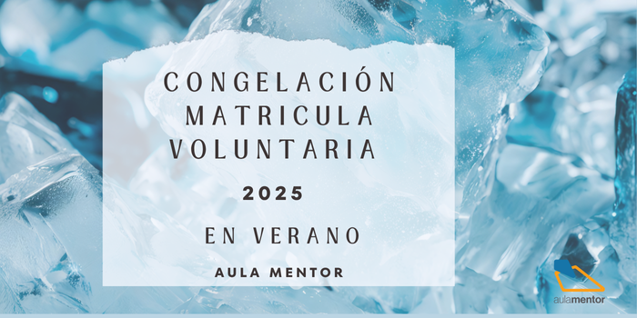 Congelación matrícula voluntaria 2025 en verano